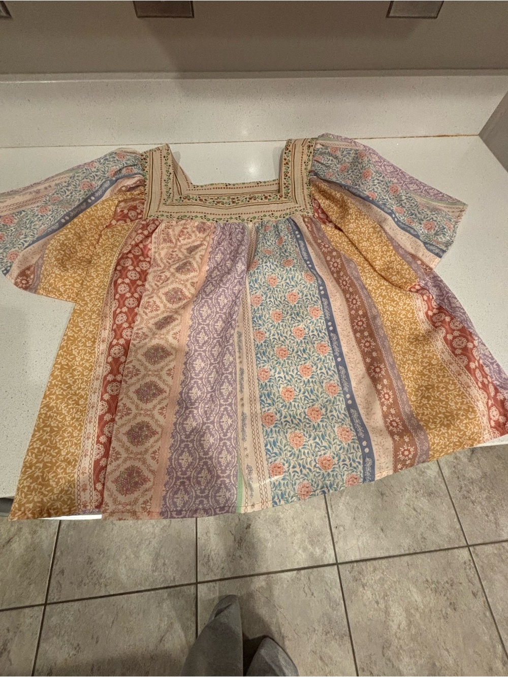 David&Dani Boho flowy top.